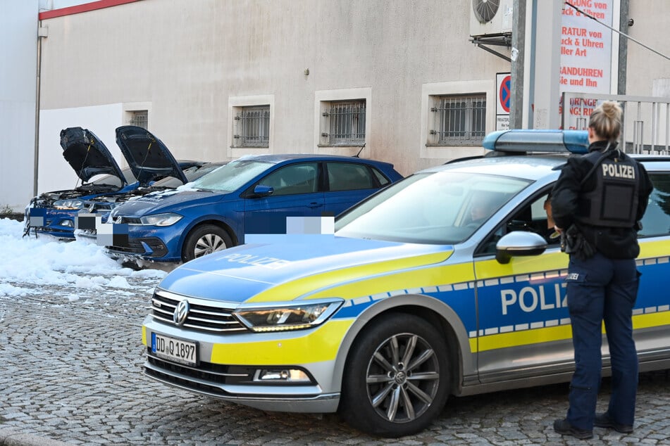 Die Polizei ermittelt wegen Brandstiftung.