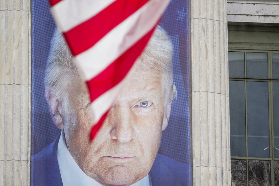 Trump has been slammed for staging a "self-aggrandizing" parade with dictatorial overtones.