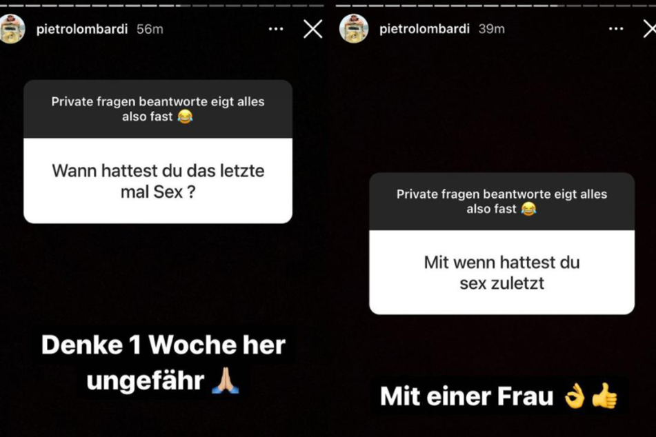 Pietro Lombardi (28) hielt mit seinen Fans bei Instagram eine ziemlich private Fragerunde ab. Der Sänger beantwortete sogar Details zu seinem Sexleben.
