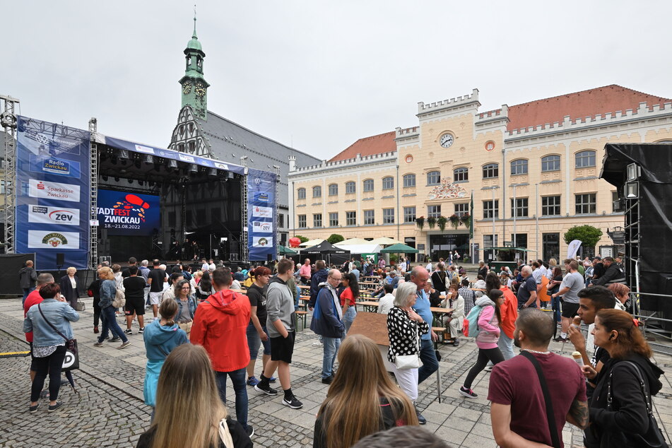 In Zwickau steigt das 20. Stadtfest.