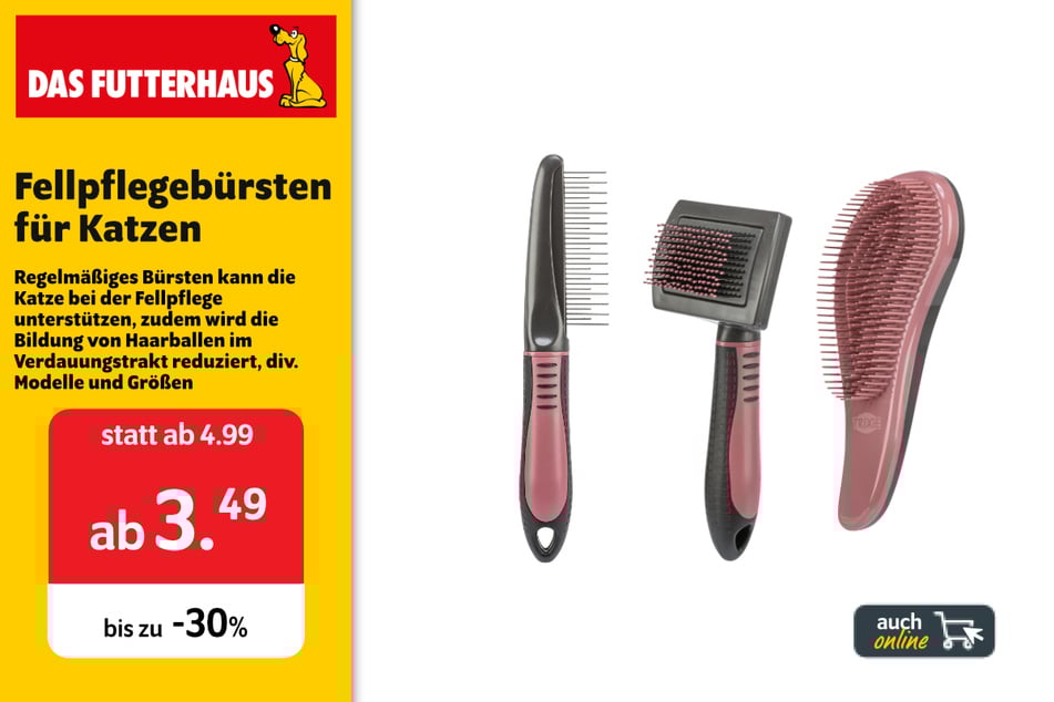 Fellpflegebürsten für Katzen