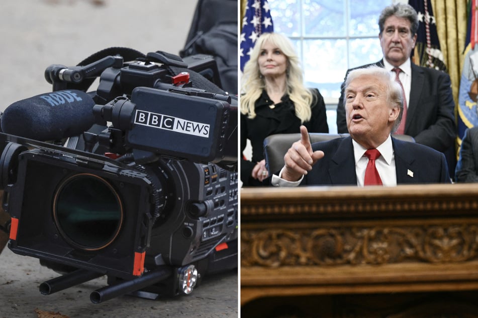 Trump makes first public comment on threat of billion-dollar lawsuit against BBC