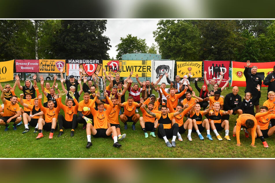 Im Sommer 2021 war Dresden letztmals in Thüringen, Heilbad Heiligenstadt, im Trainingslager. Von den Dynamos sind zum 1. Juli genau noch zwei Mann da: Athletiktrainer Matthias Grahé (55, h.r.) und Justin Löwe (25, l.), der jetzt Teammanager ist.