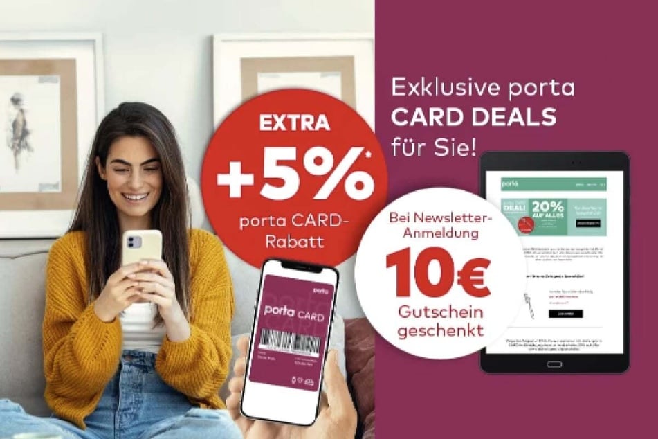 Einfach aufs Bild klicken und mehr zur porta CARD erfahren.