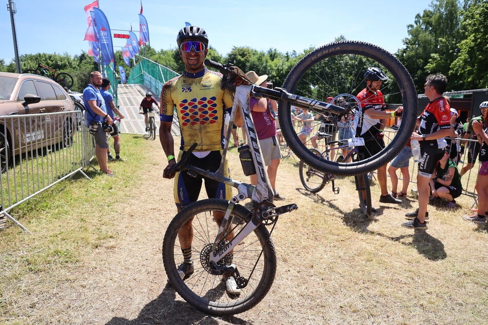 Roy Bruns (37) gewann 2025 bei den Einzelstartern und absolvierte 58 Runden (555,5 Kilometer).