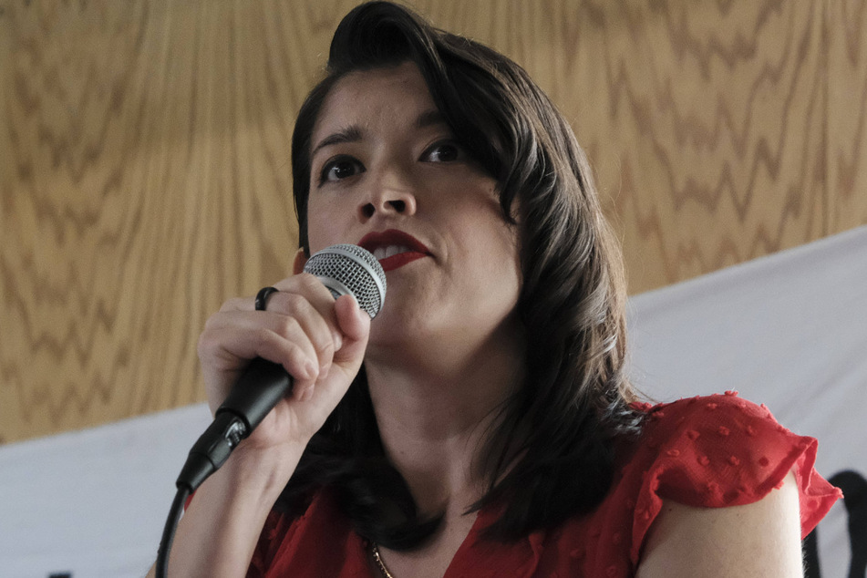 Party for Socialism and Liberation vice-presidential candidate Karina Garcia has accused the Democratic Party of trying to silence third-party candidates.