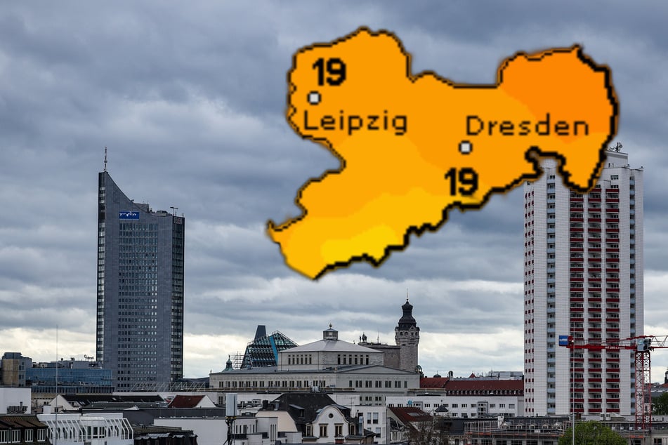 Tiefdruckgebiet bringt wechselhaftes Wetter und Gewitter nach Sachsen