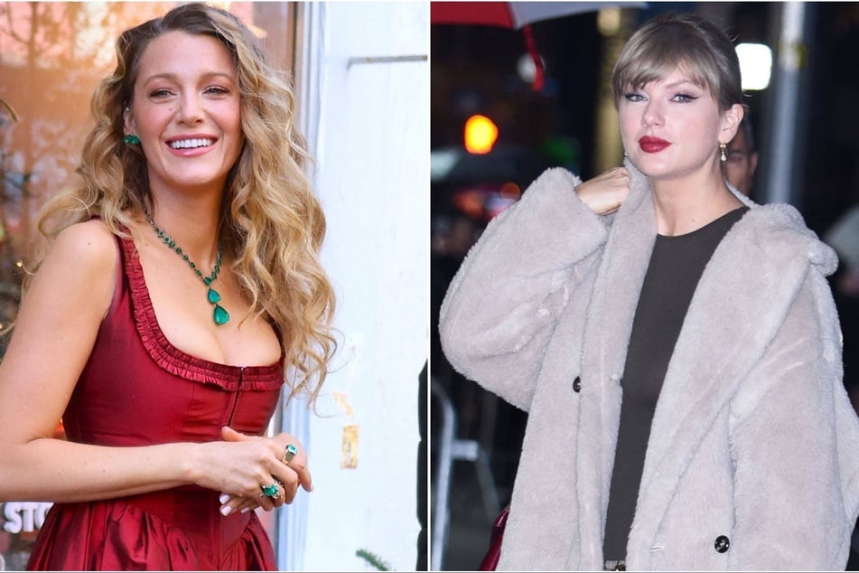 Blake Lively (l.) is said to have reached out to Taylor Swift for the singer's 36th birthday amid their alleged estrangement.