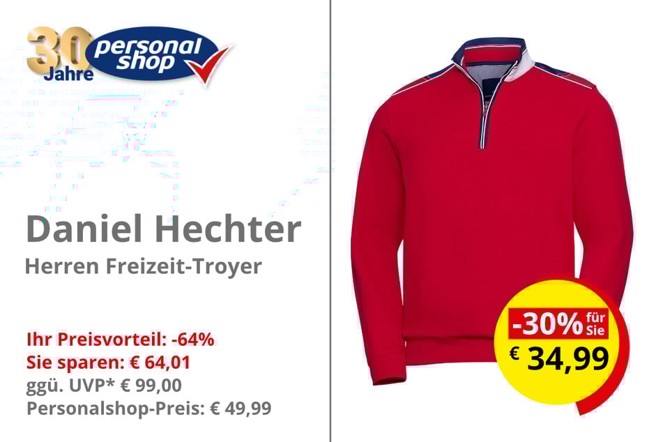 Daniel Hechter Herren Freizeit-Troyer