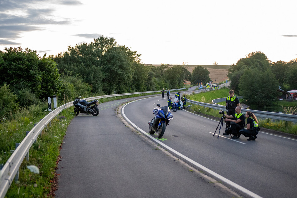 Während der Unfallaufnahme durch die Polizei war die K41 in beide Richtungen gesperrt.