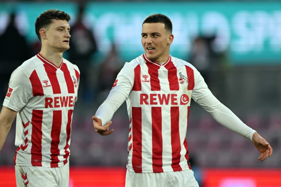 Eric Martel (l.) und Said El Mala waren nach Abpfiff komplett ratlos.