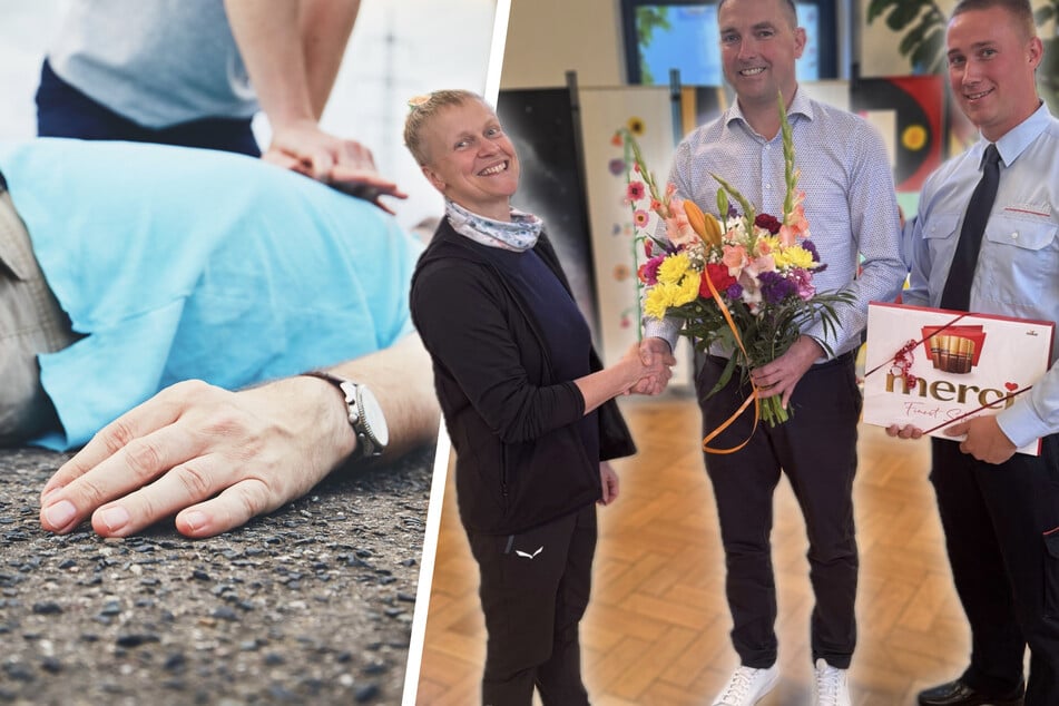 Dresden: Herzstillstand auf Radtour: Patient sagt Klinikpersonal in Dresden Danke