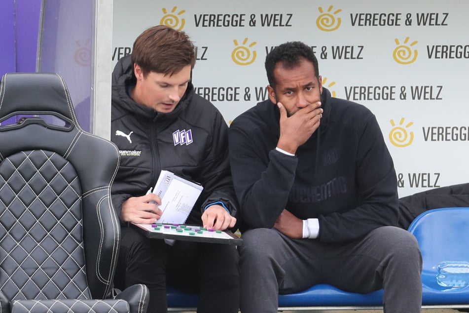 Merlin Polzin (35, l.) begann seine Karriere beim VfL Osnabrück als Co-Trainer von Daniel Thioune (51). Insgesamt arbeiteten sie sieben Jahre lang zusammen.