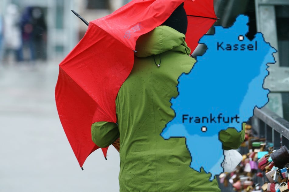 Am Freitag muss in Frankfurt und Hessen mit Regen gerechnet werden, ebenso am Samstag, wie der Deutsche Wetterdienst (DWD) und Wetteronline.de (Grafik) beide vorhersagen.