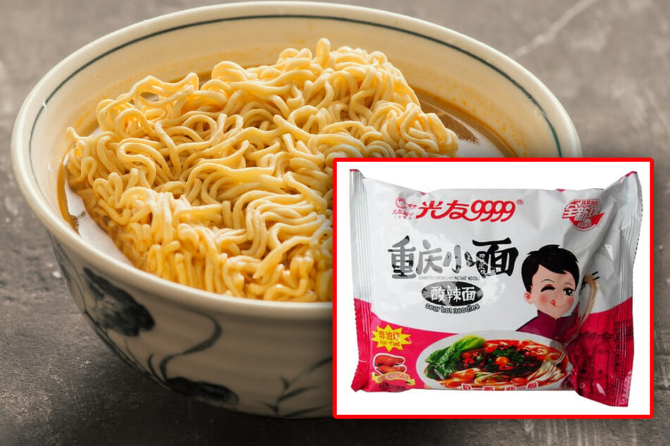 Die Nudeln "GY Chongqing Instant Noodle - Hot & Sour Flavour" können für Milchallergiker ungeeignet sein.
