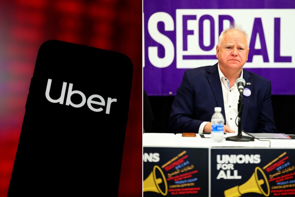 Minnesota Governor Tim Walz has vetoed a bill to establish a minimum wage for rideshare workers after Uber and Lyft threatened to cut off services in the state.