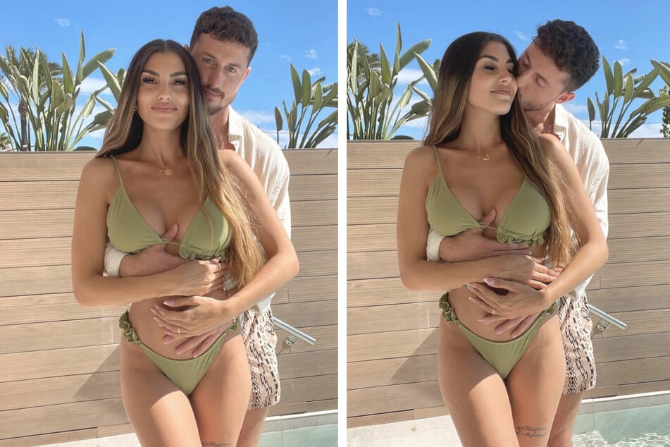 Yeliz Koc (29) und Jannik Kontalis (27) zeigen sich verliebt auf Instagram.