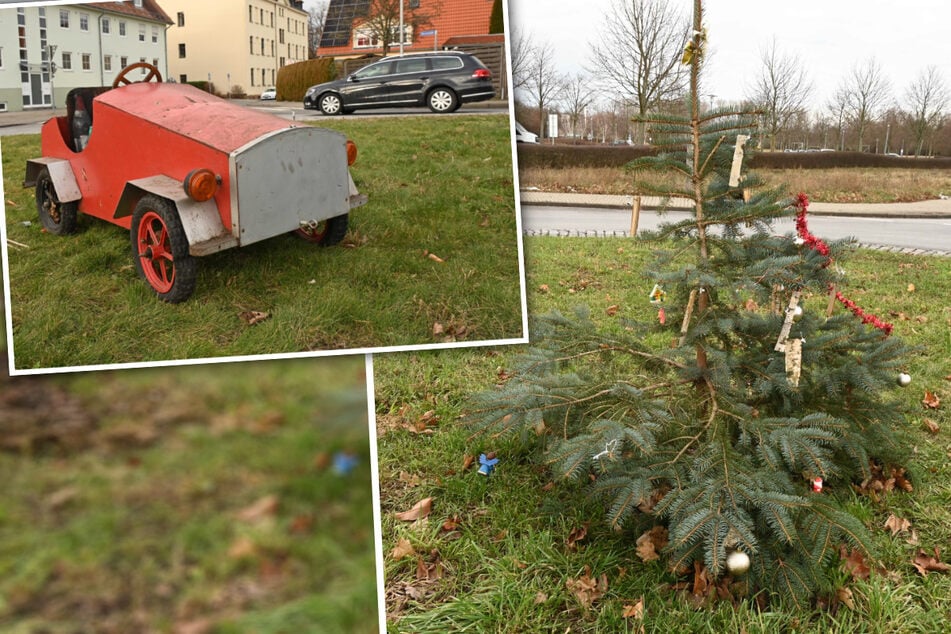 Leipzig: Wird die Gestaltung bleiben? Probstheidaer schmücken ihre Kreisverkehre