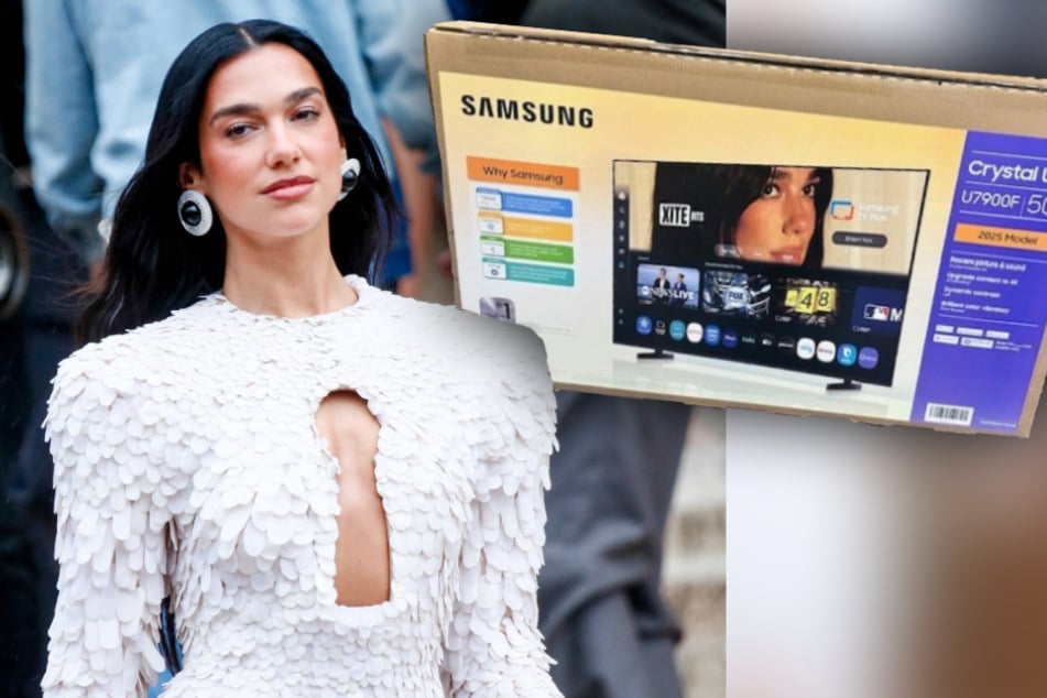 Dua Lipa verklagt Samsung wegen Fernseher