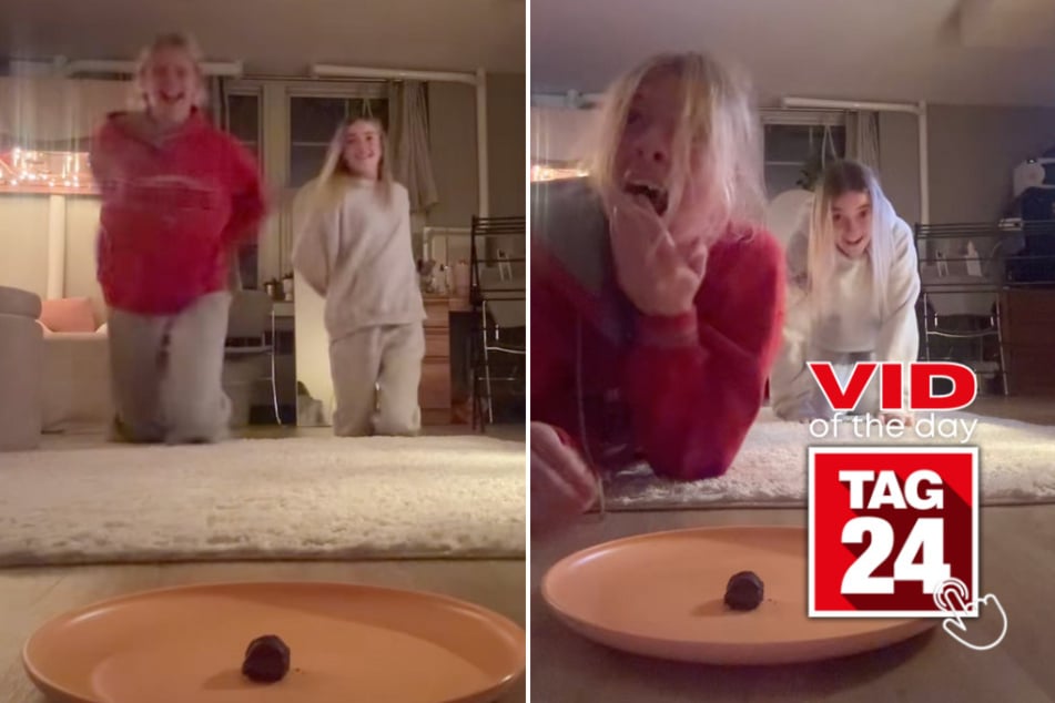 viral videos: Viral Video of the Day for November 16, 2025: Girl chips both front teeth in wild TikTok challenge fail
