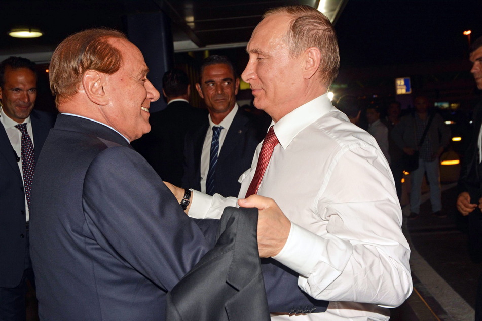 Der frühere italienische Ministerpräsident Silvio Berlusconi (†86) und Kreml-Chef Wladimir Putin (71) waren gut befreundet. (Archivbild)
