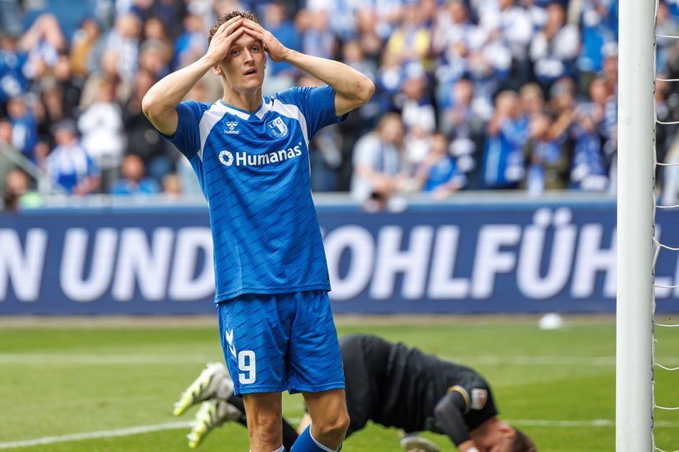 Allein Martijn Kaars hatte die Führung für den 1. FC Magdeburg im ersten Durchgang mehrfach auf dem Fuß.