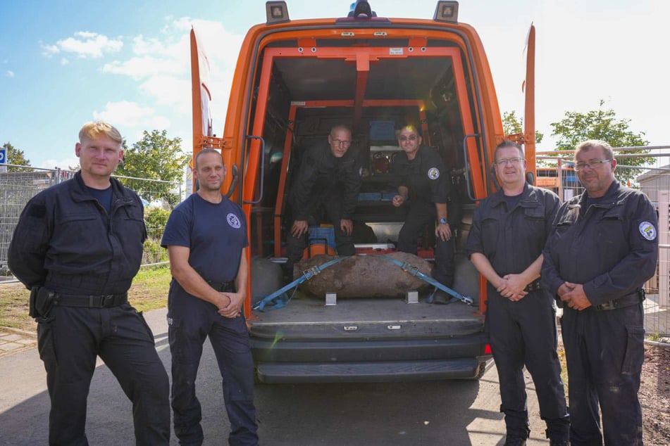 Das Entschärfer-Team hat ganze Arbeit geleistet.