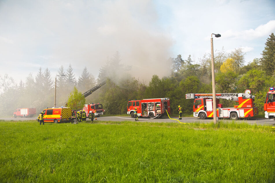 Die Feuerwehr konnte den Brand löschen.