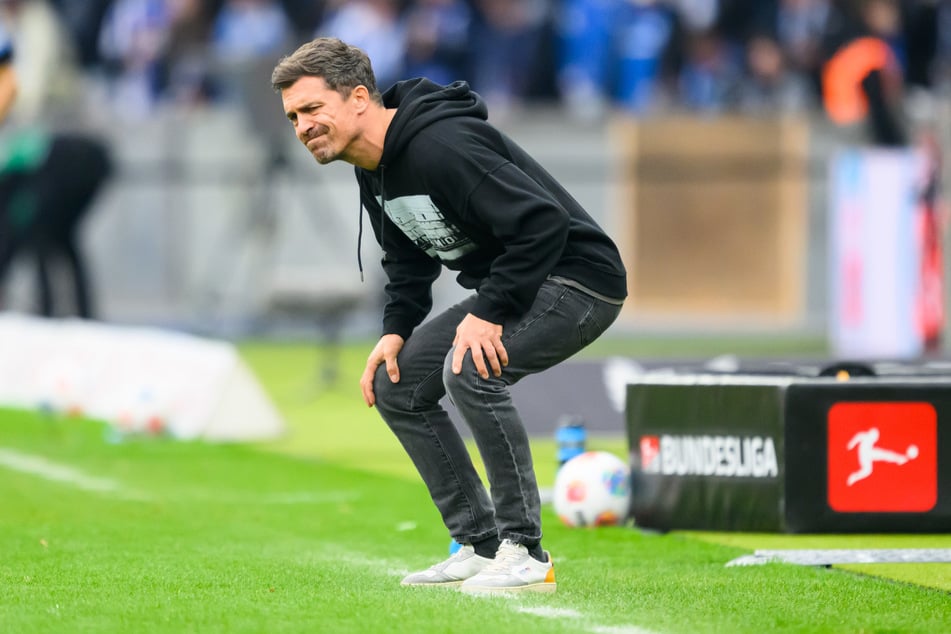 Thomas Stamm war mit dem Auftritt seiner Mannschaft sichtlich nicht zufrieden.