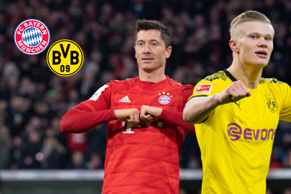 Torjägerduell beim Ligagipfel: Haaland und Lewandowski im Vergleich