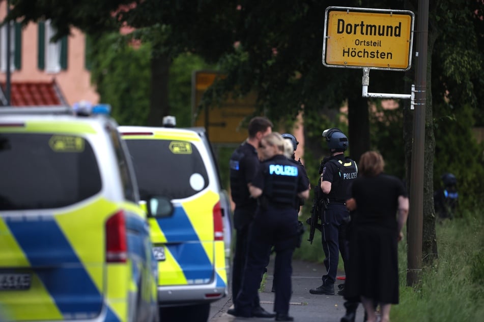 In Dortmund kam es zu einem Großeinsatz der Polizei.