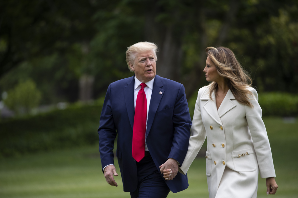 Donald Trump, hier mitFrau Melania Trump, unterstellt Moderator Joe Scarborough immer wieder, er habe seine Frau getötet.