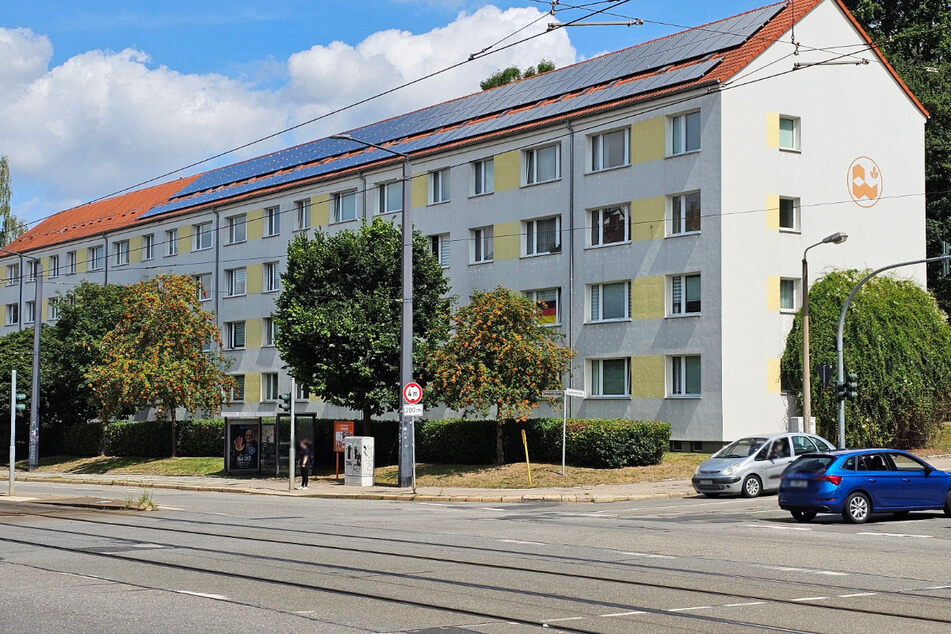 Aus diesem Haus in der Bernsdorfer Straße wurden die Wasserbomben geworfen. Das Paar wohnt mittlerweile woanders.