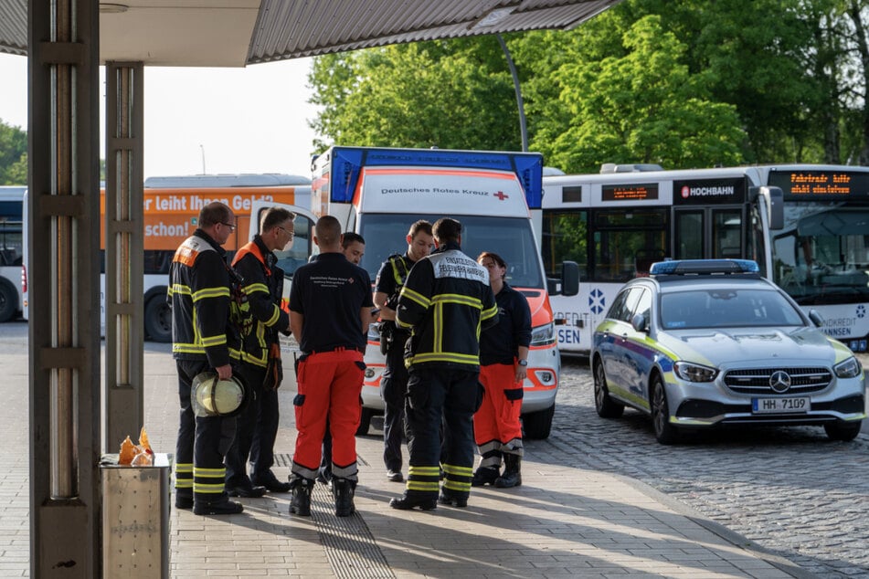 An der U-Bahnstation Billstedt kam es zum Angriff auf den Rettungsdienst.