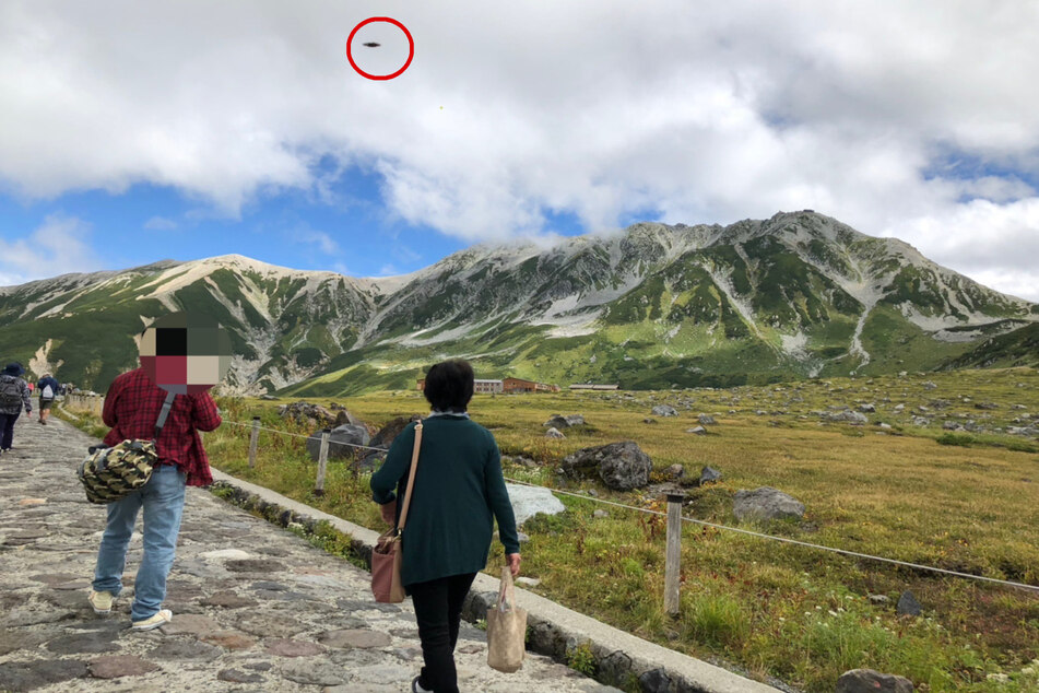 The area around Mount Senganmori is considered a UFO hotspot.