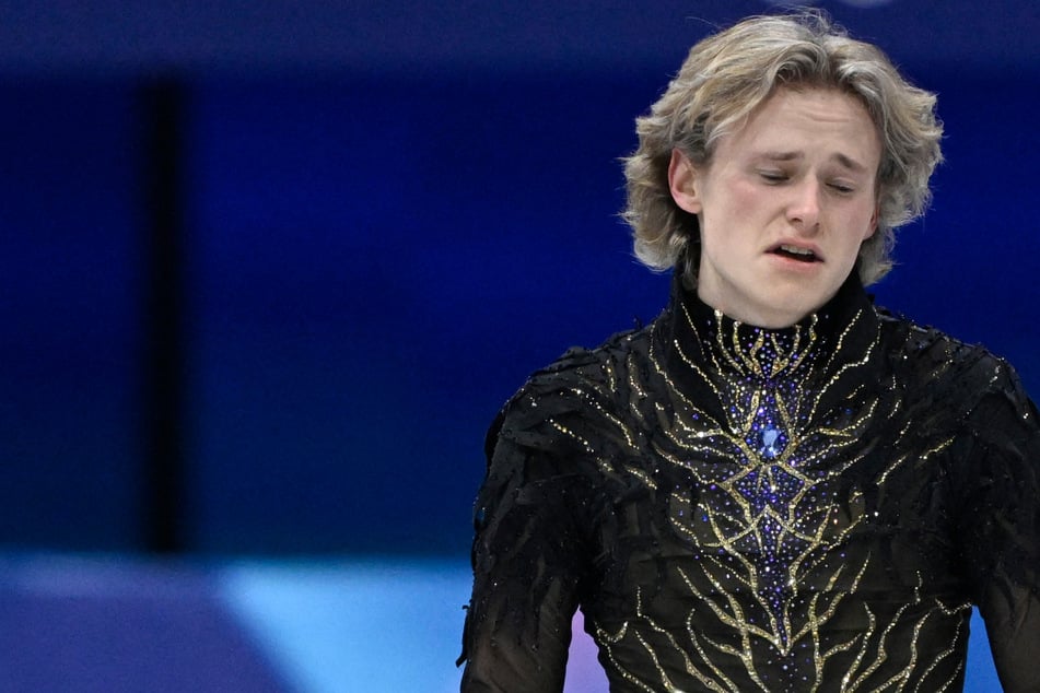Winter Olympics: Ilia Malinin talks "vile online hatred attacks" after 8th-place heartbreak