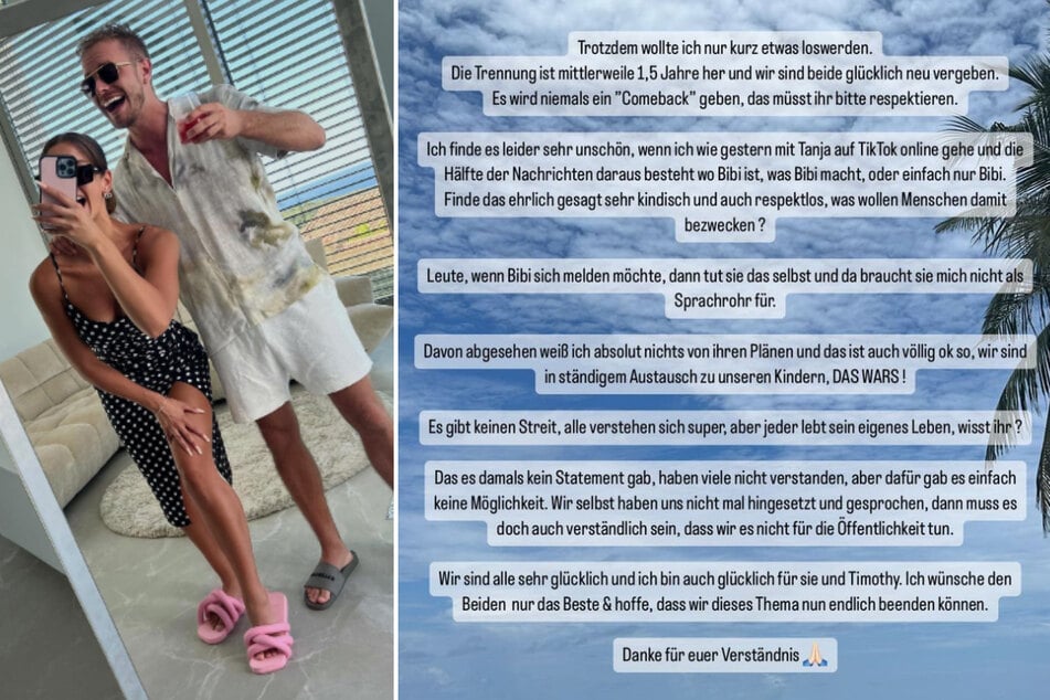 Julian Claßen (30) hat sich nach zahlreichen Bibi-Kommentaren seiner Fans mit einem Statement bei Instagram gemeldet.