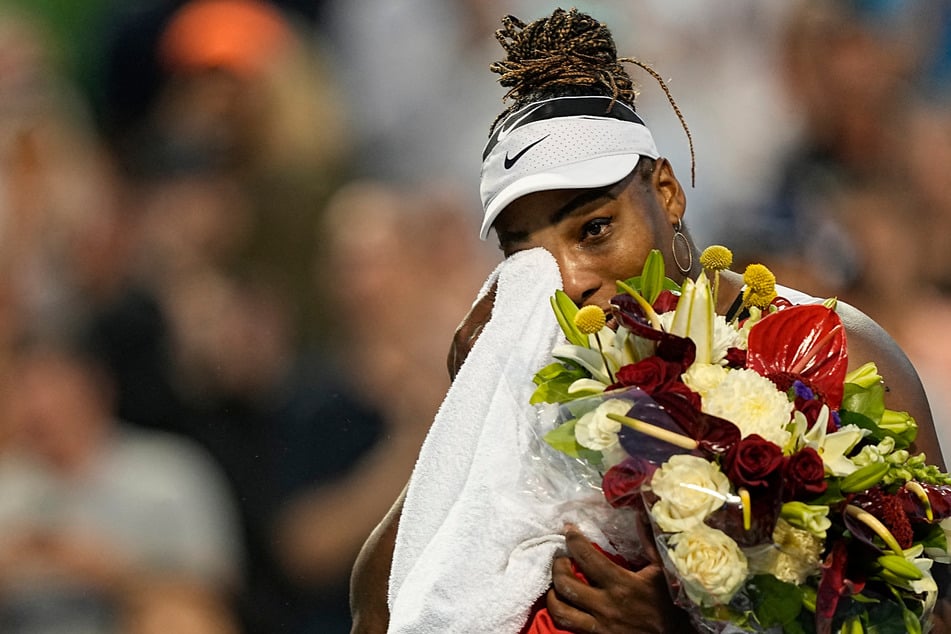 Tearful Serena Williams says "goodbye Toronto" after flagging retirement