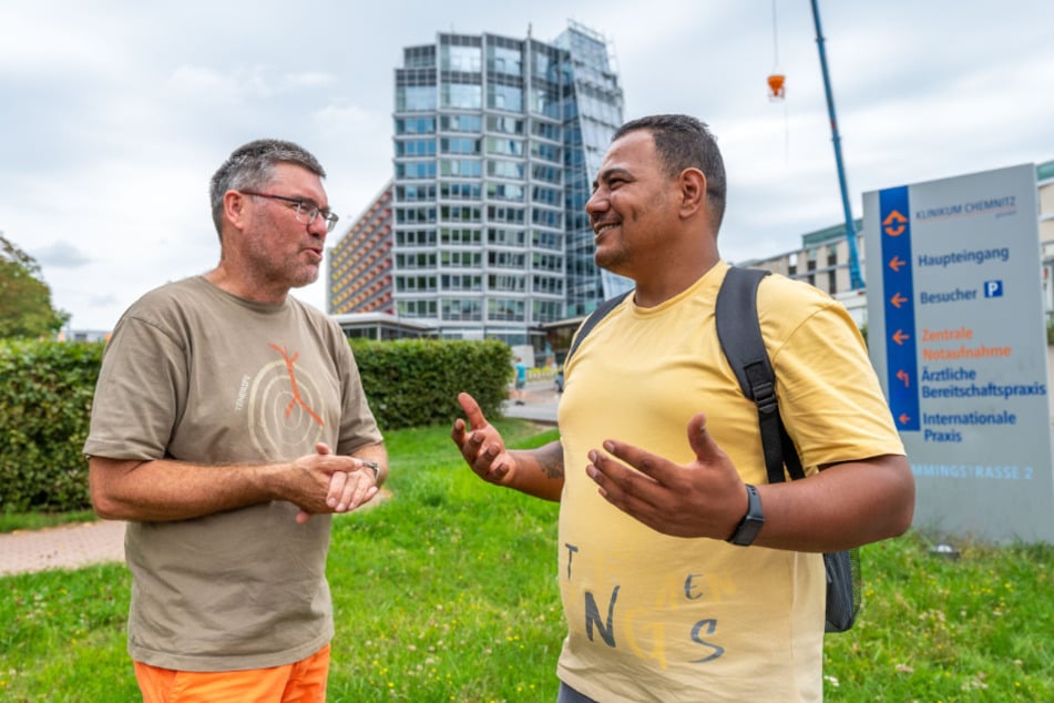 Das Klinikum Chemnitz: Hier fängt John Nashaat am 1. September an zu arbeiten.