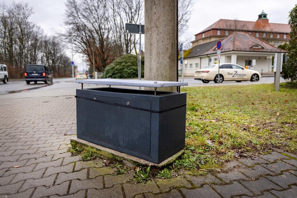 In der Karl-Keil-Straße in Zwickau wurde ein Automat in die Luft gejagt. Von dem Gerät ist nichts mehr übrig.