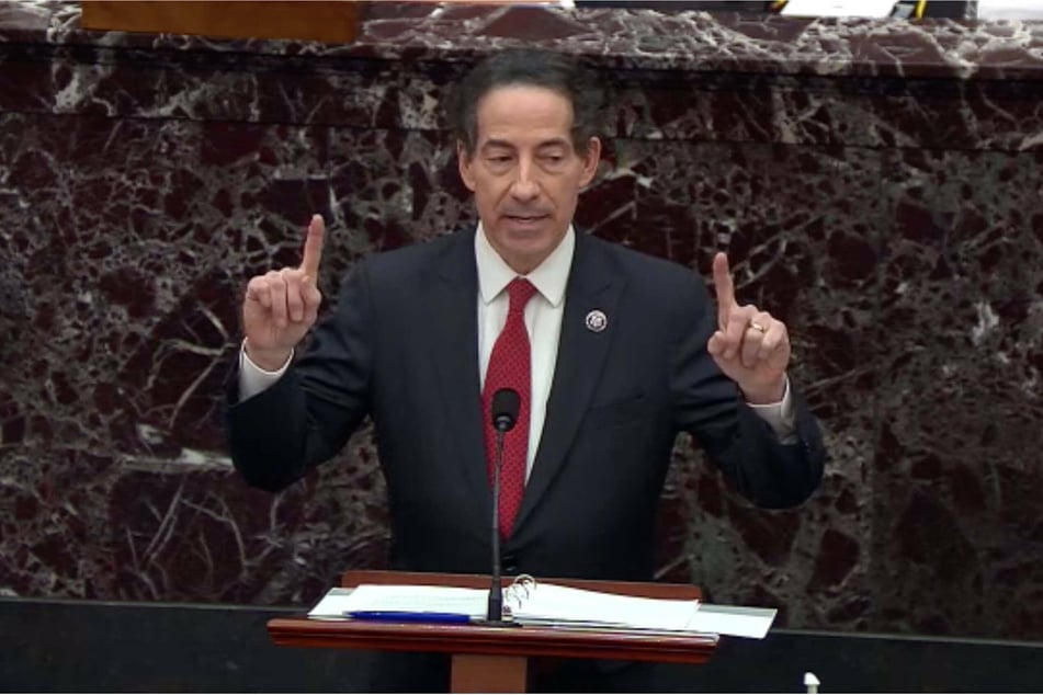 Democratic Congressman from Maryland Jamie Raskin is acting as House impeachment manager.