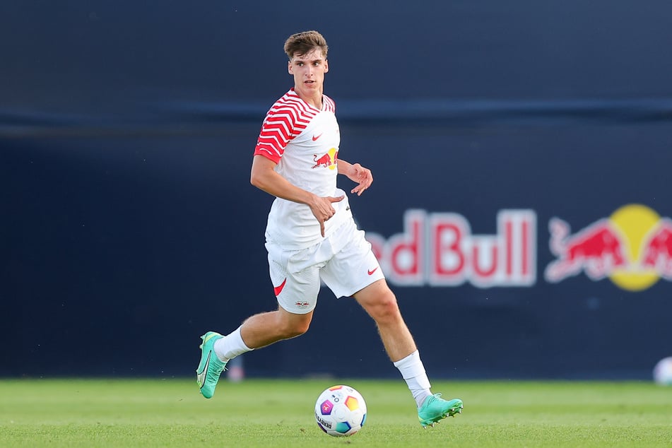 Pepe Böhm (19) kam von der U19 von RB Leipzig zu Lok. Bisher hat er noch keinen Einsatz gehabt.