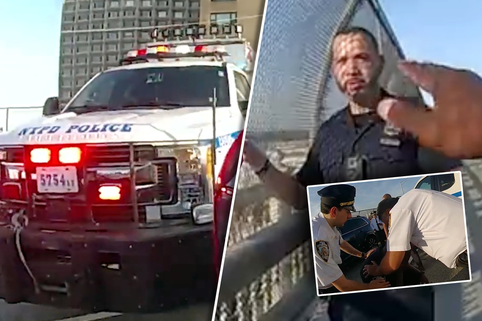 Heldenhafter Cop rettet Mann das Leben, dann bricht er zusammen - Video geht ans Herz