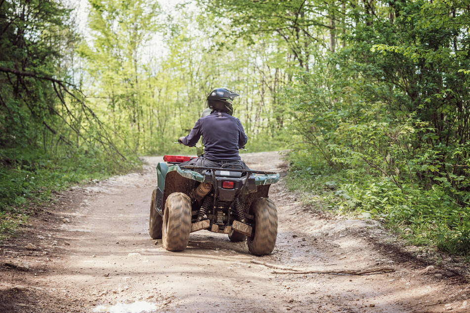 Mit einem Quad überfuhr Chanelle Lewis ihren Ehemann. (Symbolbild)