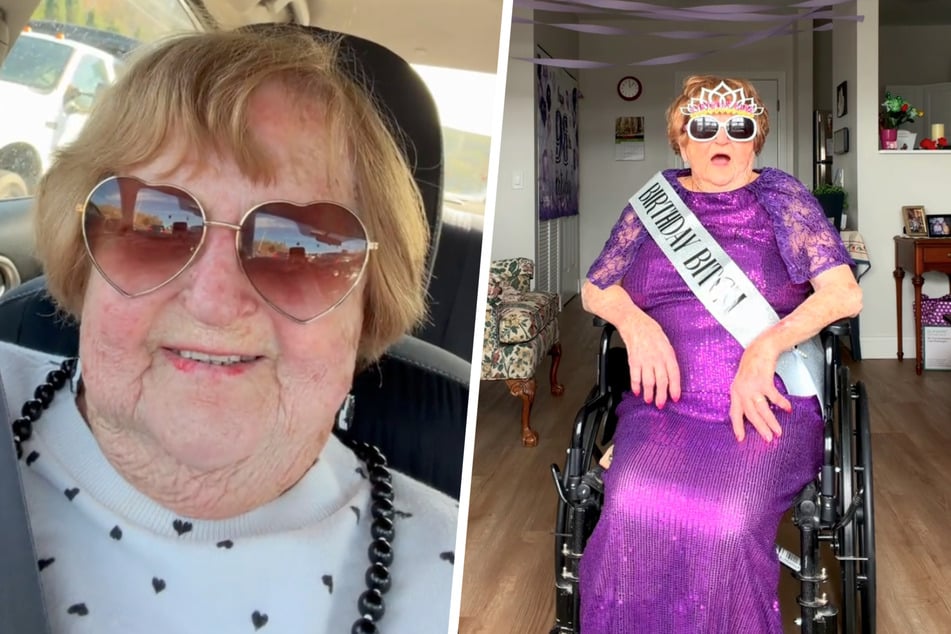 Bei der 96-Jährigen ist immer etwas los! Natürlich wurde auch der letzte Geburtstag ausgelassen gefeiert.