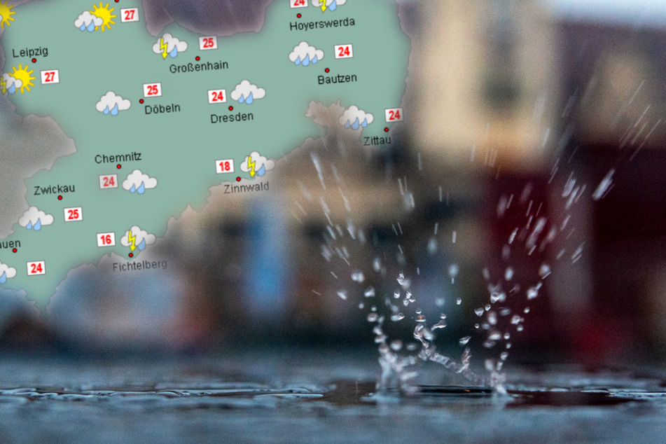Was für ein Juli! Erst Starkregen in Sachsen, dann Wetterumschwung ab Sonntag