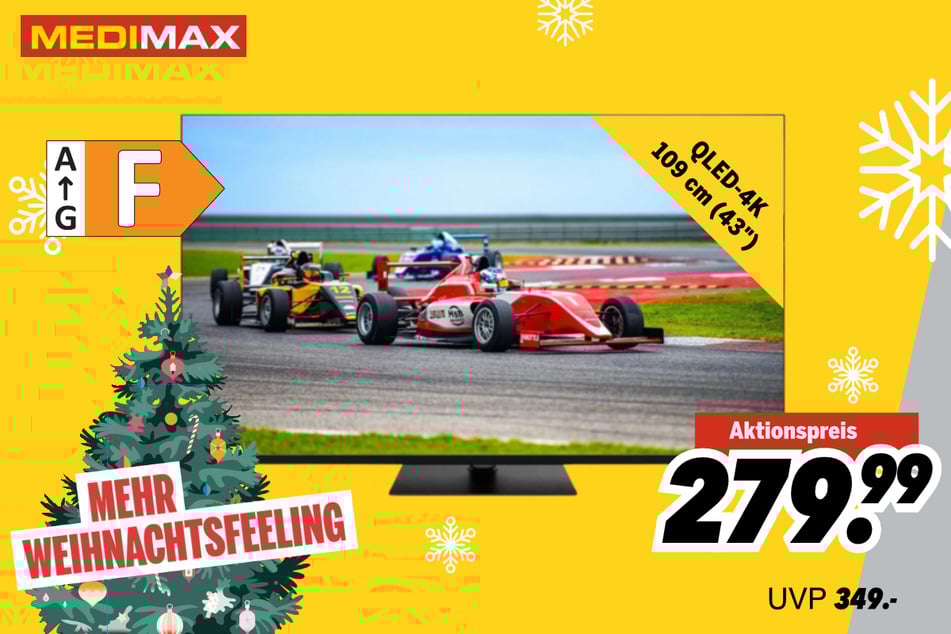 43-Zoll Thomson-Fernseher für 279,99 statt 349 Euro.