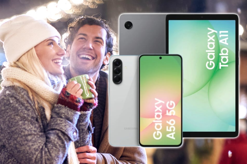 Samsung Galaxy A56 5G mit Galaxy Tab A11 gratis zum Jahreswechsel stark reduziert
