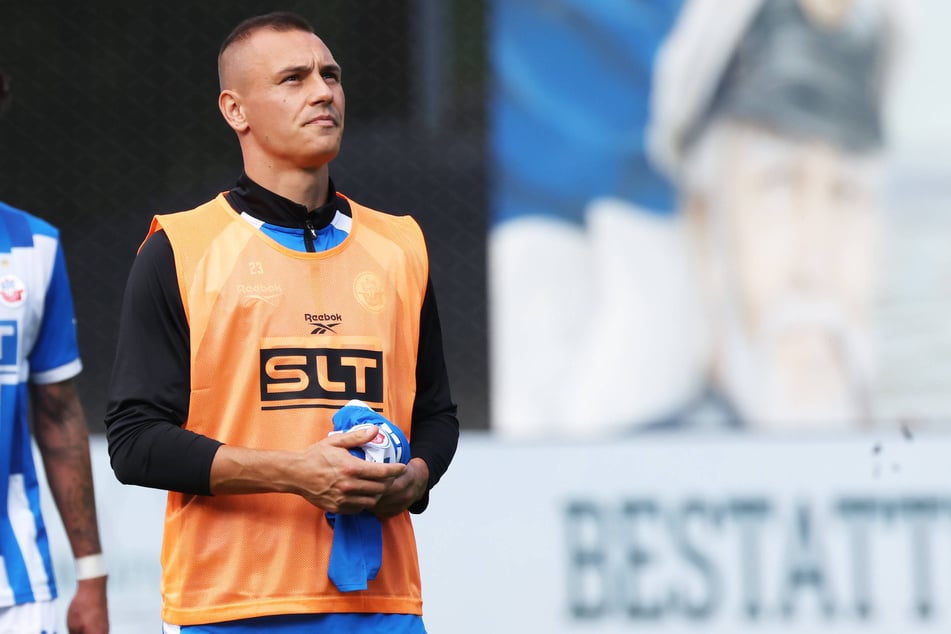 Kapitän Franz Pfanne (31) spielte diese Saison noch keine Liga-Minute.