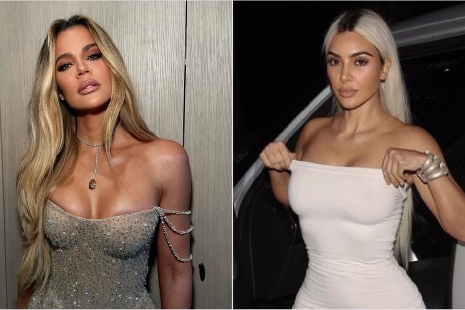 Kim (r.) and Khloé Kardashain viciously ripped into each other's parenting styles on The Kardashians.